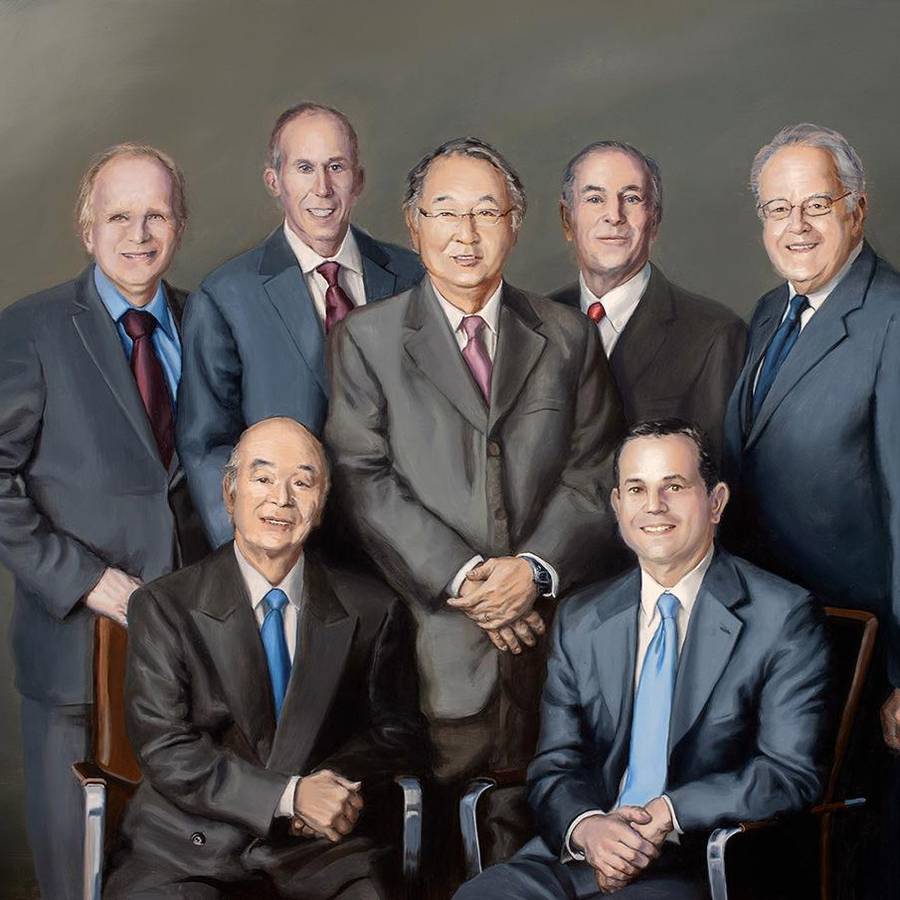Seven Man Portrait