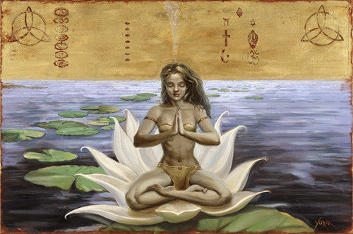 Golden Lotus by Yurik